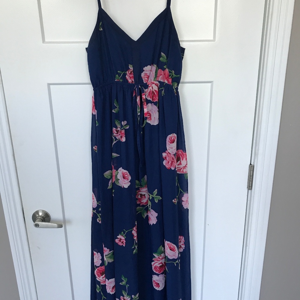 Floral maxi dress